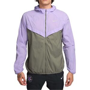 NWT $120 Nike Dri-FIT Stride Repel Ultralight Running Jacket Violet Men’s Small
